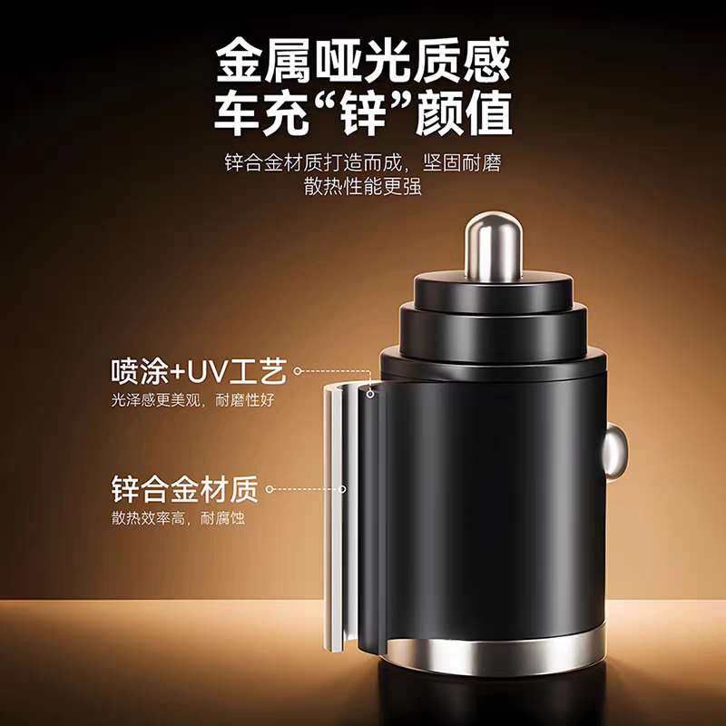 Super fast charging small car charger