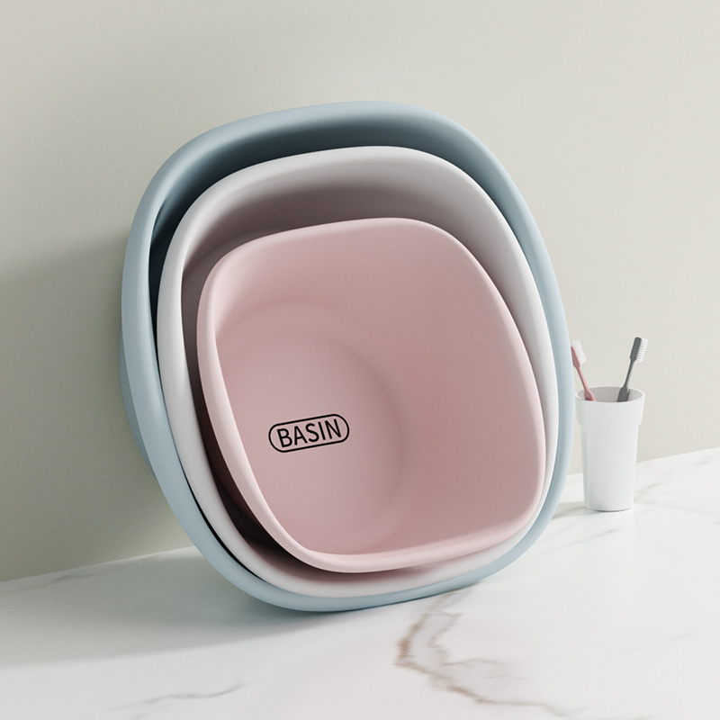 塑料脸盆加厚家用婴儿盆浴室洗衣大号方形洗脸盆学生宿舍洗脚宝宝