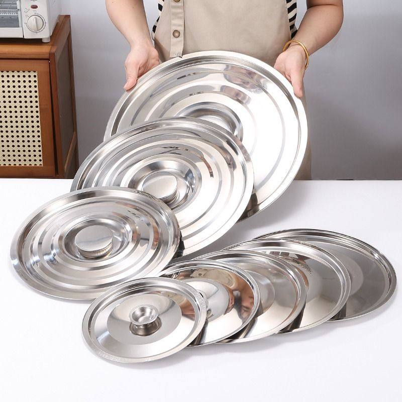 加厚不锈钢汤桶盖碗盖杯盖油鼓盖食品盖保鲜盖盖调料盆盖提手,淘宝优惠券,粉丝福利购,淘宝优惠卷