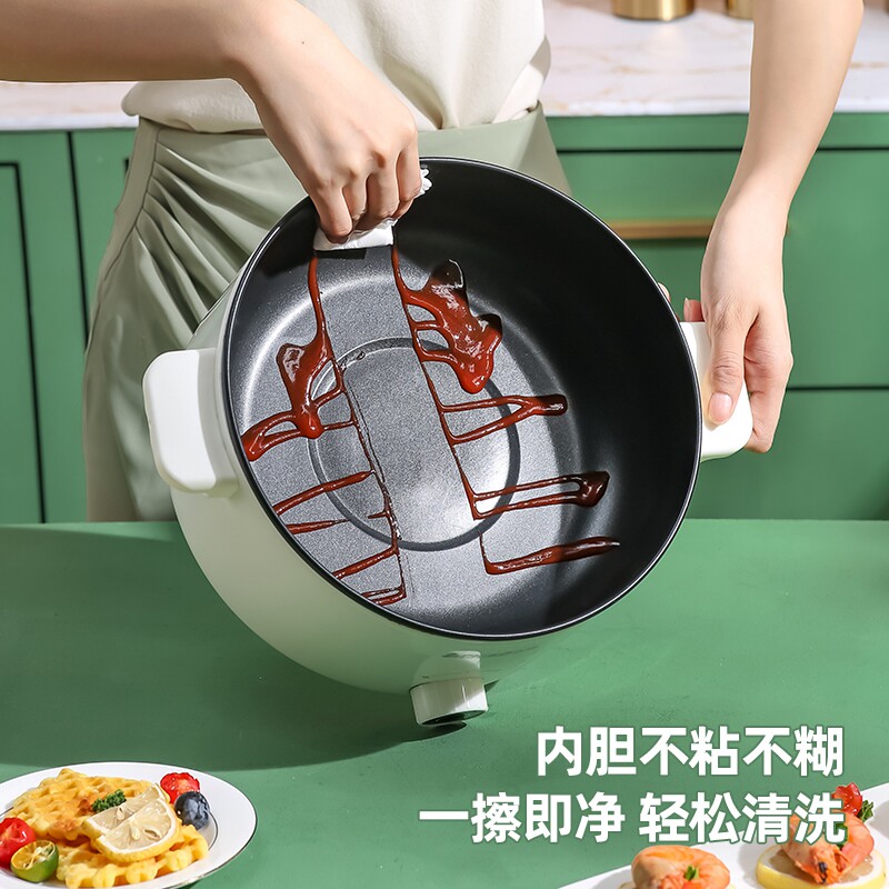荣事达电煮锅学生宿舍煮面多功能锅 天天特卖工厂店电煮锅