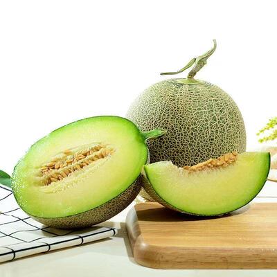 海南网纹瓜网纹蜜瓜瓜冰淇淋哈密瓜当季新鲜水果玫珑蜜瓜静冈蜜瓜
