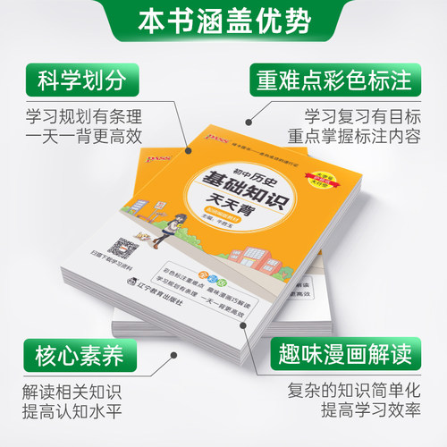 pass绿卡图书初中天天背语文数学物理化学生物地理政治历史小四门基础知识点汇总英语词汇语法古诗文文言文必背公式定律手册口袋书 - 图1