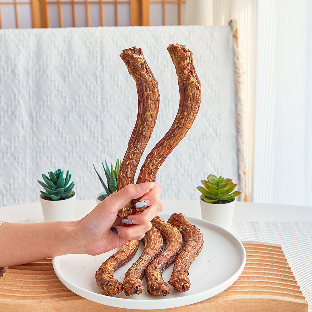 狗狗零食风干大鸭脖奖励耐咬洁齿骨泰迪金毛中小型犬大骨头磨牙棒,淘宝优惠券,粉丝福利购,淘宝优惠卷