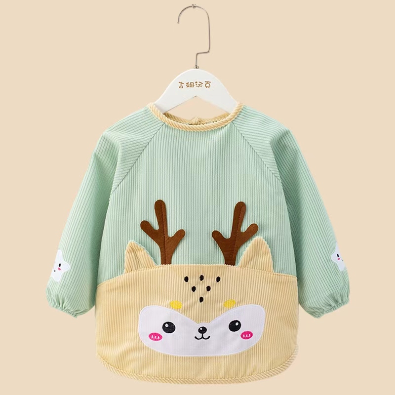 Jim Walker children's smock baby eating bib