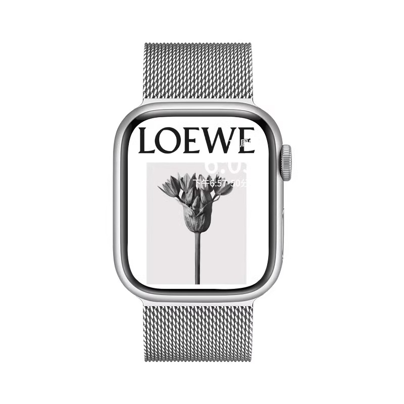 星光色系列Apple Watch表带合集不锈钢苹果手表表带新款金属细款磁吸适用iWatch9手表带S8小众SE女款567夏日-图3