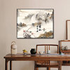 Light luxury meter box decorative painting without punching holes