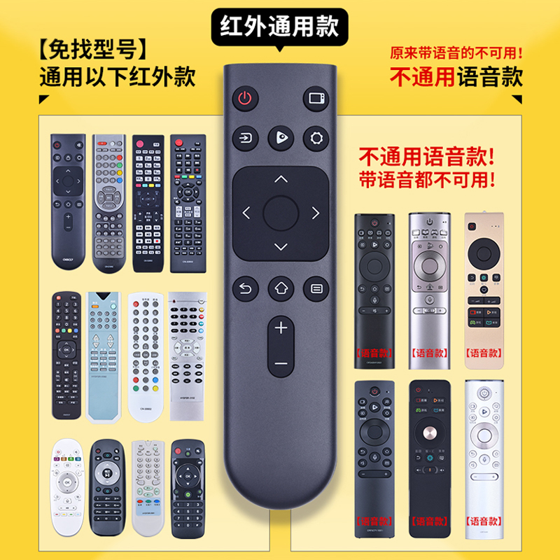 适用海信电视机遥控器通用智能crf3a17 cn3a75 3a17 22601 5a58 - 图2