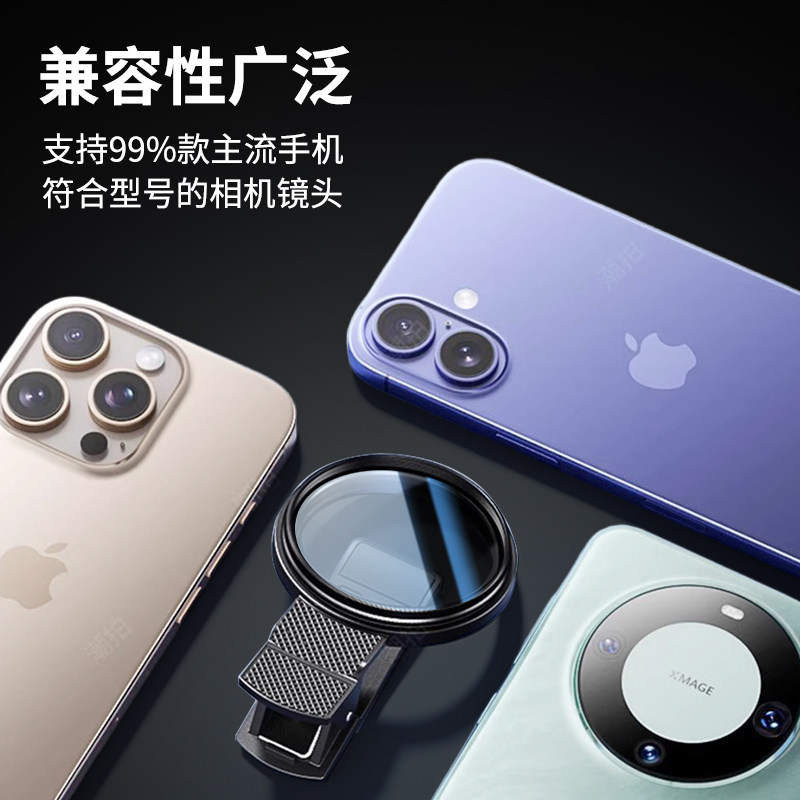 Black segment mobile phone polarizer HD coating to eliminate reflections