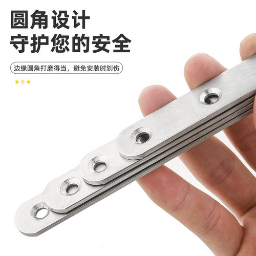 加厚不锈钢角码90度直角固器角铁L型码层板托支架层板拖木板椅子 - 图2
