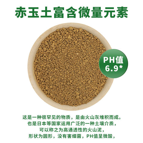 甜沃三本线日本进口赤玉土正品硬质颗粒大包装盆景专用铺面麦饭石 - 图2