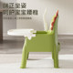 Silla de comedor para bebé engrosada, mesa de comedor para bebé, silla pequeña antideslizante para el hogar para niños, taburete con respaldo de plástico, posición sentada