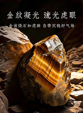 普陀山黑檀木虎眼石手串男士招财转运桶珠手链送男朋友礼物文创