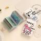 Cute card holder for women, large capacity, multi-card slots, anti-degaussing, men's card holder, ultra-thin card holder, driver's license, change