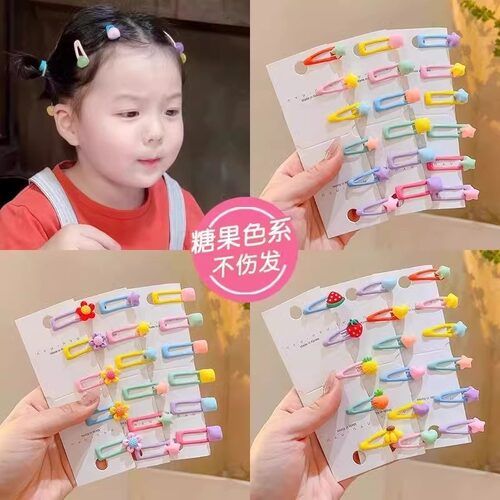 宝宝可爱小号bb夹儿童刘海碎发夹子头饰发饰婴儿超萌发卡不伤发 - 图0
