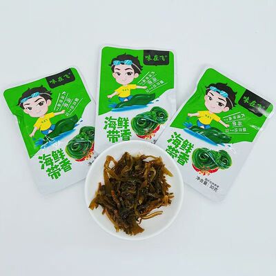 海带丝开袋即食批发下饭菜凉拌菜30g袋装家用商用包邮