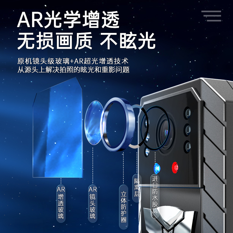 执法记录仪高清夜视胸口胸前佩戴工作wifi记录器仪录像取证专业 - 图2