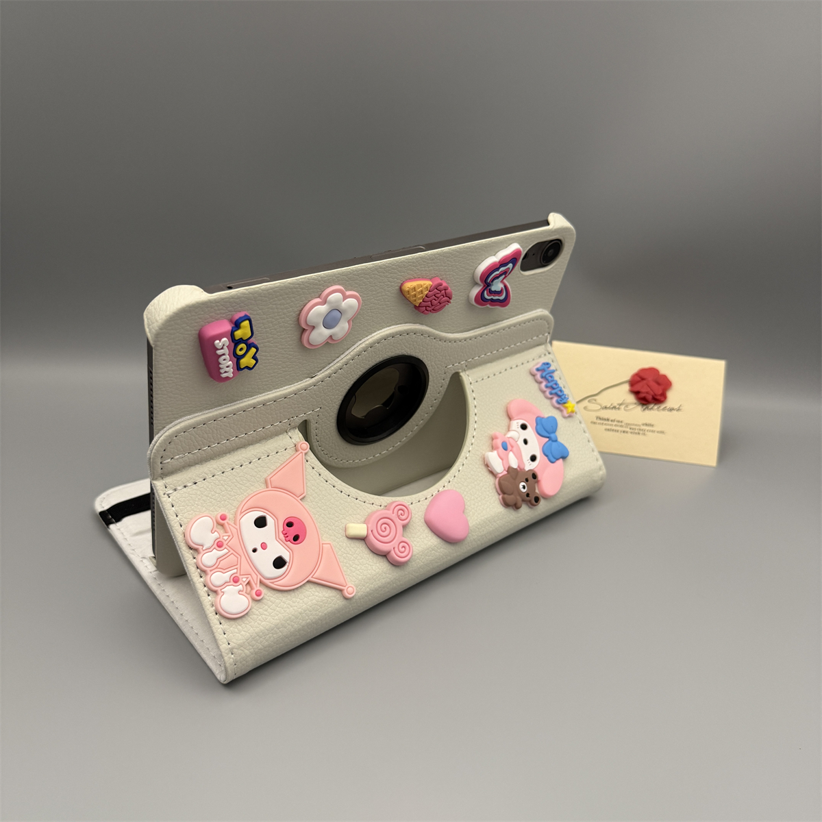 适用2025联想S10平板保护套小新padpro12.7寸plus11寸pad2024启天E10c旋转支架皮套10.6k10c天骄2023库洛米 - 图0