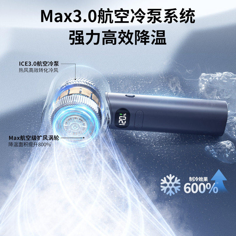 usb充电手持便捷小风扇，2色可选：