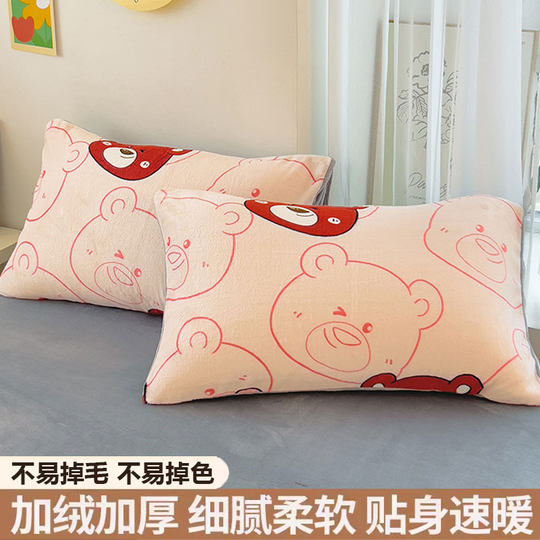 Pair of milk velvet pillowcases | Over 1,000 additional purchases