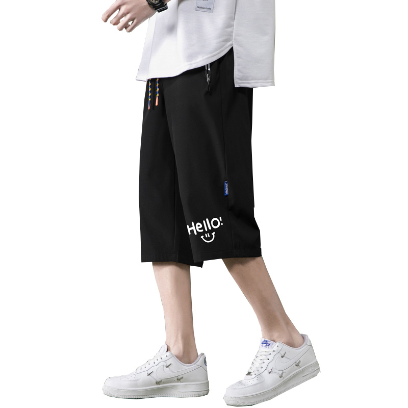 冰丝七分裤夏季新款运动休闲裤子 天天特卖工厂店休闲裤