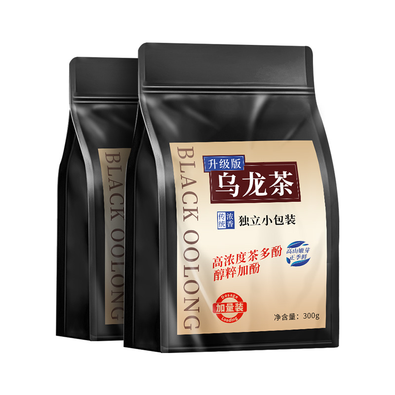 特级油切黑乌龙茶茶多酚高浓度木炭技法独立小包装浓香型乌龙茶叶 - 图3