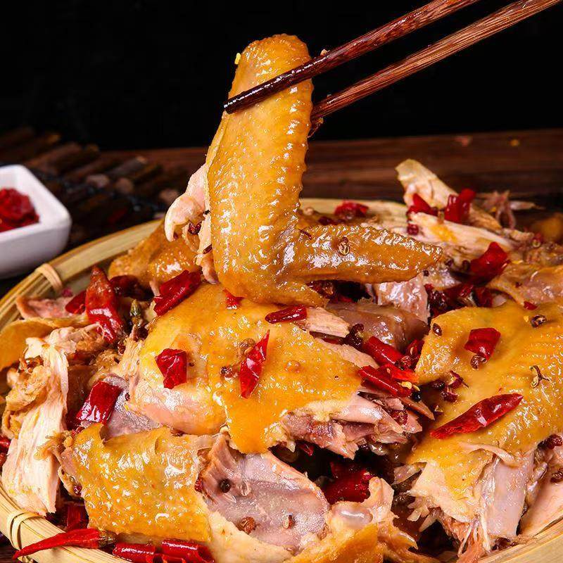 河南正宗椒麻鸡麻椒鸡熟食肉类椒麻鲜香美味整只真空包装开袋即食,淘宝优惠券,粉丝福利购,淘宝优惠卷