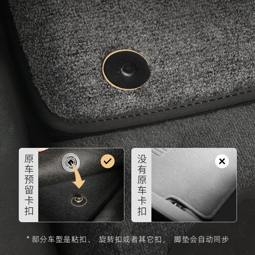 汽车脚垫主驾驶单片保护垫地毯单独主驾驶位副驾驶面层单个小脚垫 - 图1