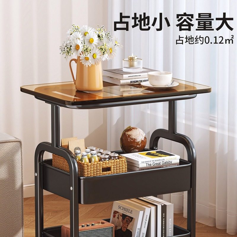 零食置物架可移动小推车收纳床头柜客厅边几茶几宿舍架子多层沙发,淘宝优惠券,粉丝福利购,淘宝优惠卷