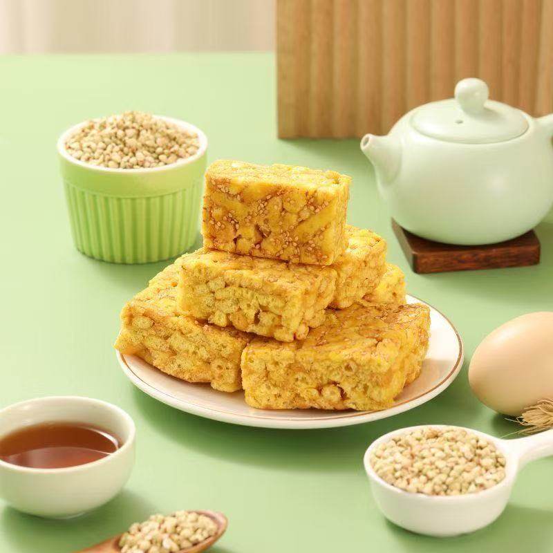 苦荞麦麦沙琪玛蔗糖萨其马早餐代餐零食夜宵网红爆款健康糕点,淘宝优惠券,粉丝福利购,淘宝优惠卷