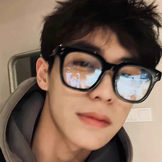 黑框眼镜男款韩版专业配近视眼大脸防蓝光辐射超轻大框女素颜神器