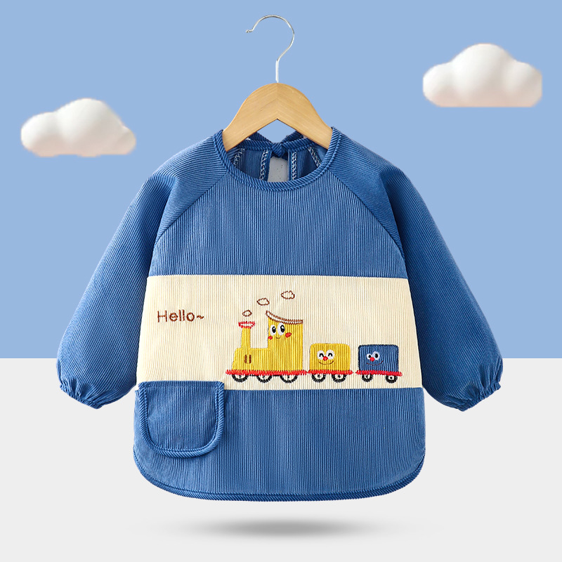 宝宝罩衣防水防脏儿童秋冬季女男宝反穿衣围兜吃饭衣外穿婴儿围裙,淘宝优惠券,粉丝福利购,淘宝优惠卷