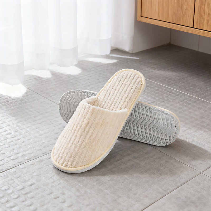 酒店一次性拖鞋珊瑚绒加厚防滑家用待客旅游高档宾馆民宿秋冬专用,淘宝优惠券,粉丝福利购,淘宝优惠卷