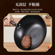 Genuine Zhangqiu cooking pot iron pot old-fashioned household pan non-stick pan induction cooker gas stove special uncoated