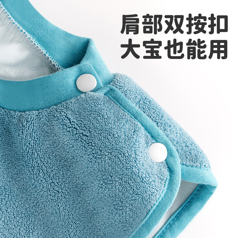 Children's washcloth, face bib, brushing teeth, waterproof bib, multi-functional towel, baby non-wet clothing, children's mouthwash towel