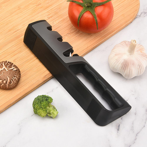 钨钢开刃器磨刀器 三段多功能磨剪刀家用手动快速利器家用磨刀器 - 图2