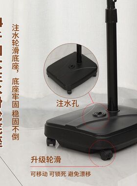 滑轮款艾灸支架艾灸架雷火灸艾条固定架立式落地悬灸架仪家用架子