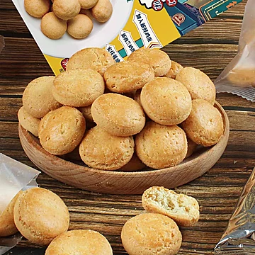 猫村长解馋饼干多种口味独立包装小零食