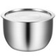Stainless steel egg beating basin deepens and heights