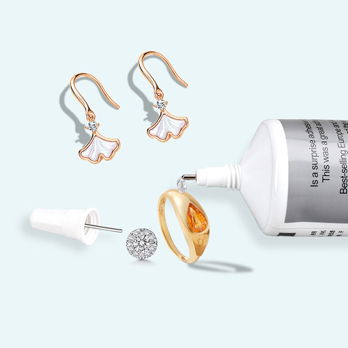 B7000胶水珠宝粘首饰补钻粘钻饰品手工DIY镶嵌珍珠宝石钻石专用胶贴钻戒指防水针管滴胶布料密封针头皮具慢干 - 图2