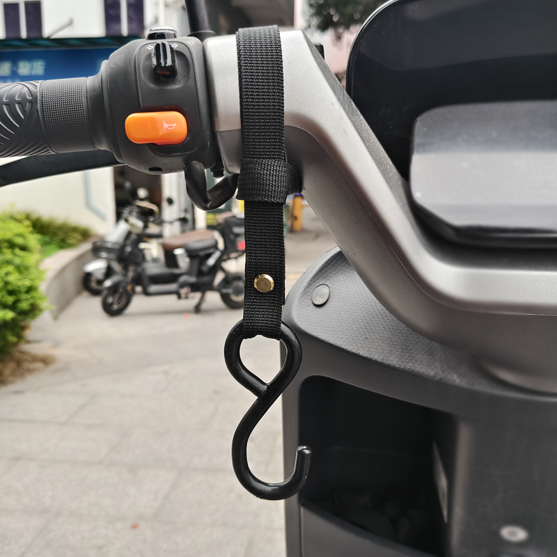 电动车挂钩钩不锈钢金属勾电瓶车神器摩托车通用前置专用强力承重 - 图0