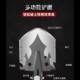 Multifunctional manganese steel folding engineer shovel for outdoor adventure