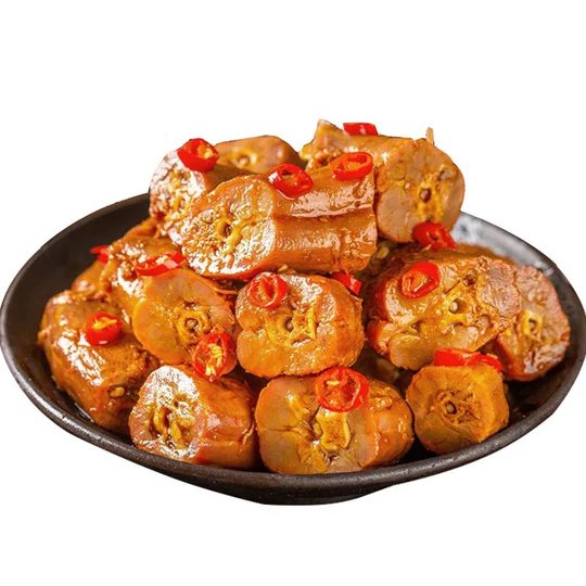 随便一口烤脖嘿鸭风味老卤味肉食休闲食品零小吃美味好吃麻辣