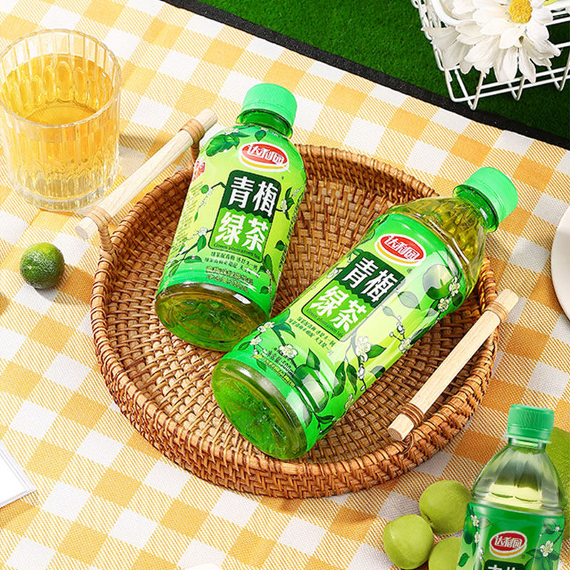 达利园青梅绿茶500ml/瓶清凉聚餐下午茶必囤货果味茶饮品出游解渴