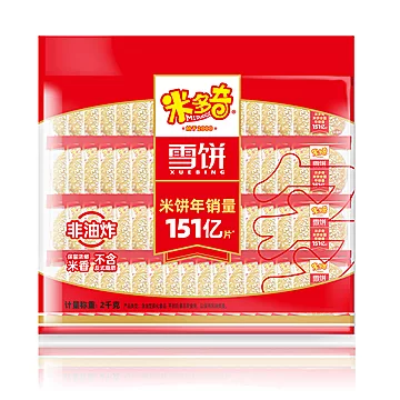 到手8.8元！米多奇雪饼500g（约40小包）[3元优惠券]-寻折猪
