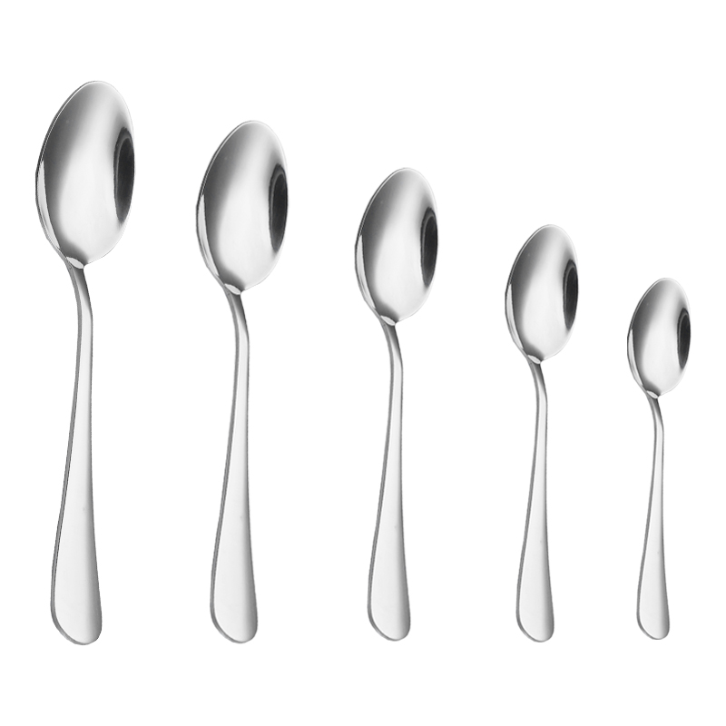 勺子不锈钢长柄汤匙调羹便携勺饭勺吃饭公勺汤勺餐具自主不绣钢 - 图3