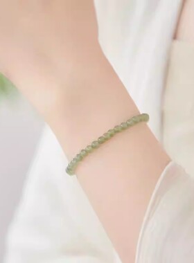 清水涟漪手链仿晴水和田玉超仙闺蜜手串甜美时尚百搭送女友手饰