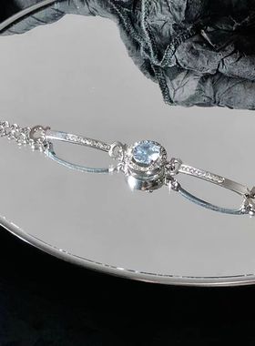 轻奢锆石手链女夏ins小众设计高级感2024年新款精致闺蜜女生手饰