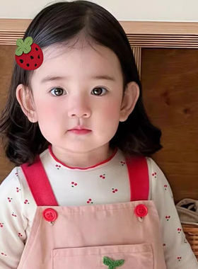 婴儿发夹宝宝发贴魔术贴碎发神器女童儿童刘海魔法胎毛小月龄头饰