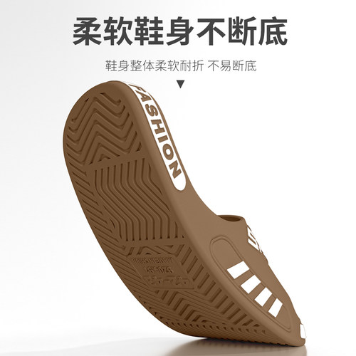 拖鞋男士2026新款夏外穿防滑防臭室内家居浴室洗澡大码运动凉拖男 - 图3