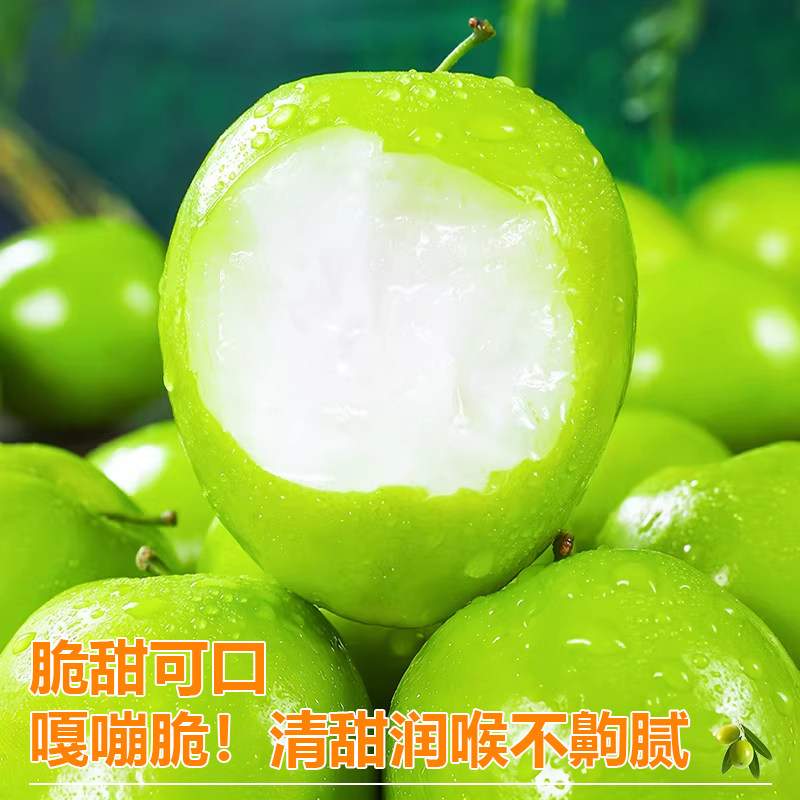 正宗云南牛奶大青枣脆甜新鲜水果苹果枣子冬枣当季整箱奶油脆枣,淘宝优惠券,粉丝福利购,淘宝优惠卷